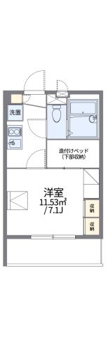 【間取り】 | レオパレス多摩ぶらーま