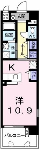 Ｓｏｌ　Ｌｅｖａｎｔｅ　国府の間取り