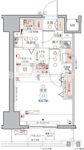 クレヴィスタ元浅草【おとり物件なし】の間取り