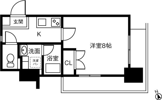 タウンライフ内山の間取り