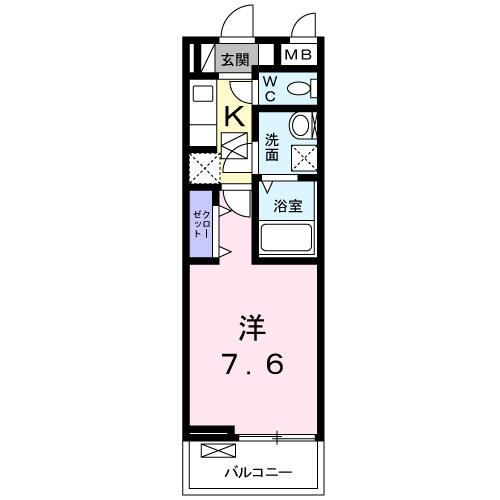 ＲＥＧＡＲＯ（レガーロ）Ⅱの間取り