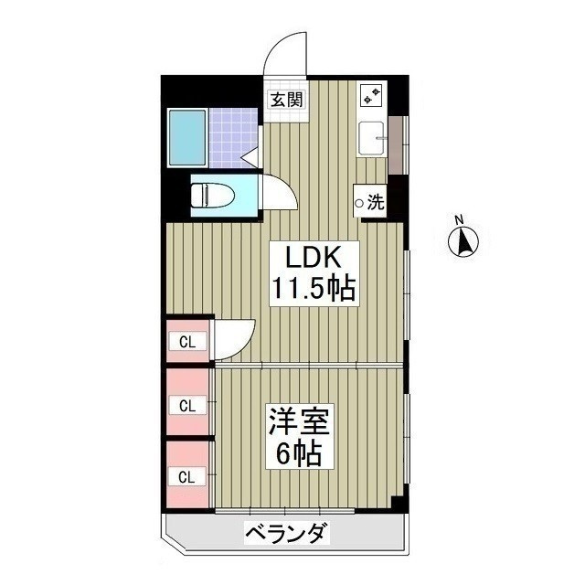 船橋セブンハイツの間取り