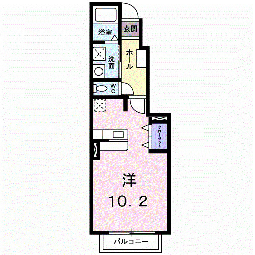 アプリコット七ッ江の間取り