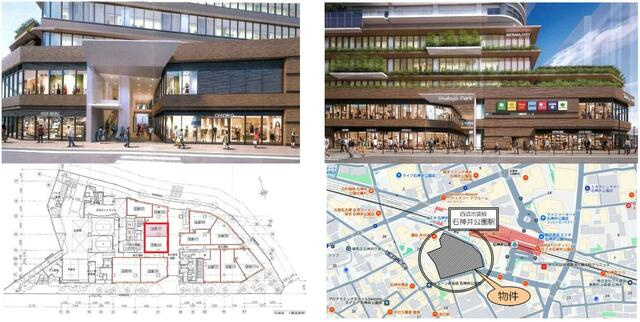 （仮称）石神井公園駅南口西地区再開発ビルの画像