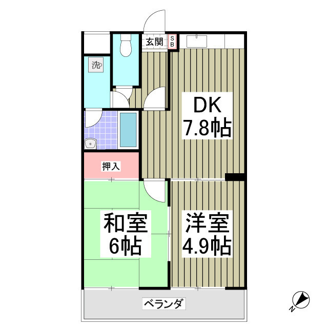 レヂオンス小手指の間取り