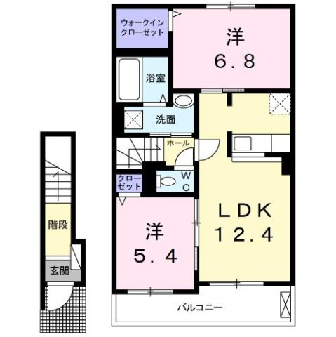 フェリーチェ船橋Ⅰの間取り