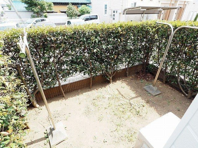 ガーデンヒルズ三咲のバルコニー
