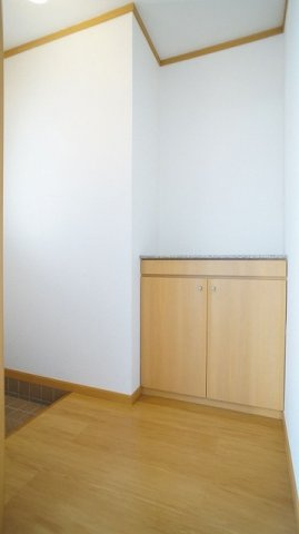 パインヒルズＡの玄関