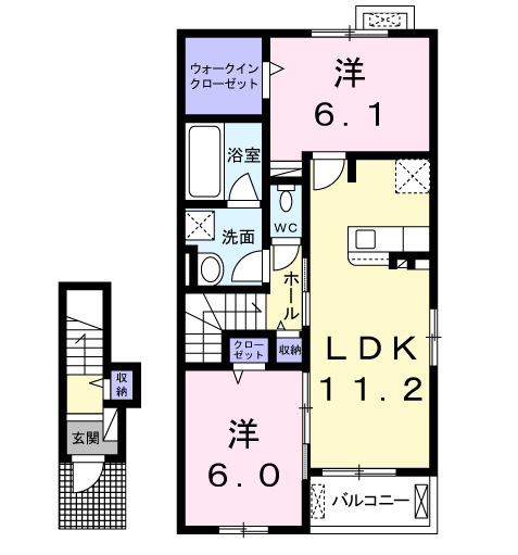 リュミエールの間取り