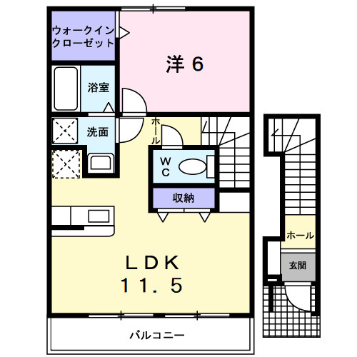 ブルックリンパークⅡの間取り