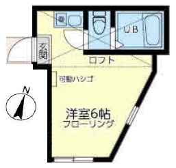 ユナイト黄金町アクトンストリートの間取り