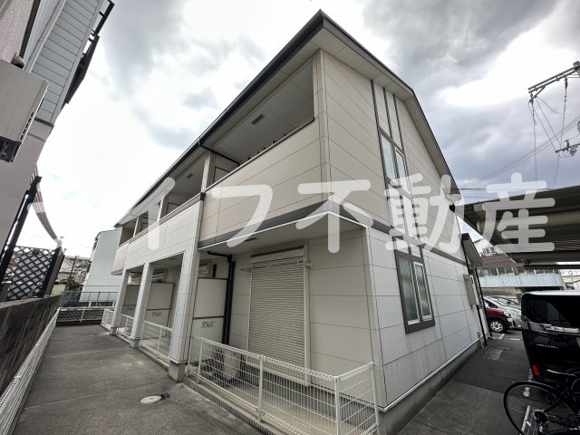 フジパレスフォンターナ１番館の外観|落ち着いた雰囲気の外観です