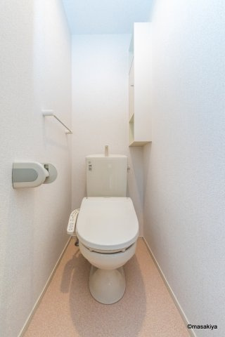 モンターニュのトイレ|トイレ　ウォシュレット付き