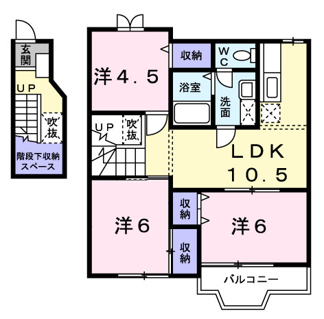 【間取り】 | ヴィンヤードハウスⅡ