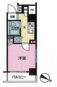 パークウェルツインズ西新宿サウスピアの間取り