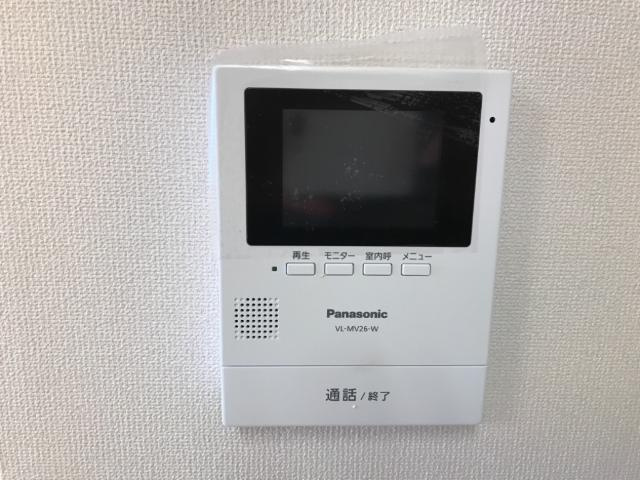 グランディール高山のセキュリティ|カメラ付インターホン