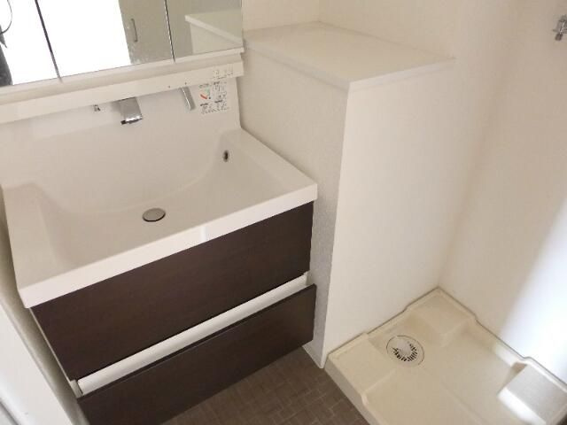 グランイースト田原町の洗面所