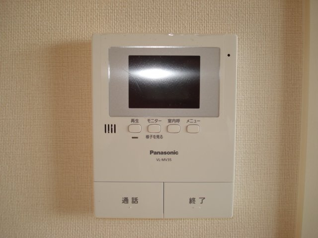 アムールのセキュリティ|カメラ付インターホン（イメージ）