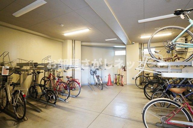 ステージファースト三軒茶屋Ⅱ【おとり物件なし】#学生・社会人にオススメ！初期費用分割払いOK！のその他共用部分|駐輪場