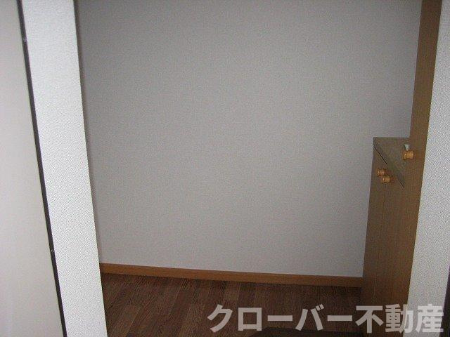 オーブリー栗熊の玄関