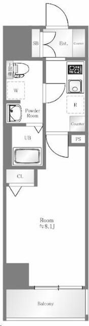 LEXE入谷の間取り