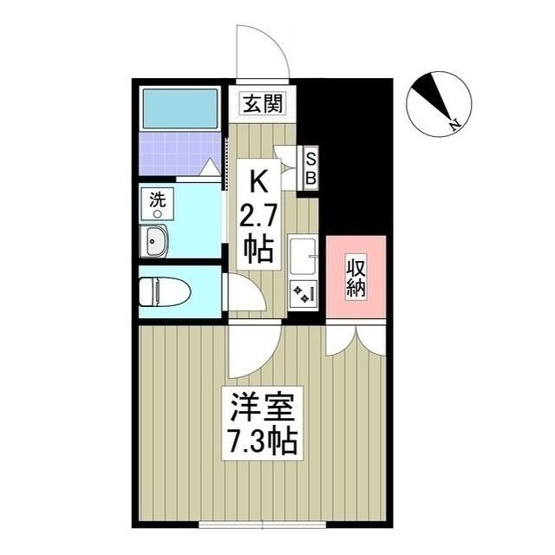 【間取り】 | リュミエ西馬込