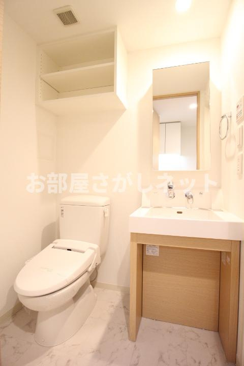 プラウドフラット王子神谷【おとり物件なし】#学生・社会人にオススメ！初期費用分割払いOK！のトイレ|※参考写真