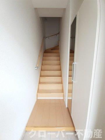 レジディアＮの玄関