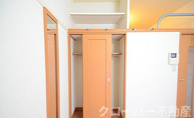 レオパレスラパンの収納