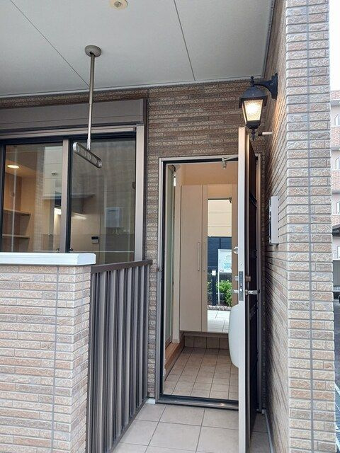 クレール・ボヌールの玄関