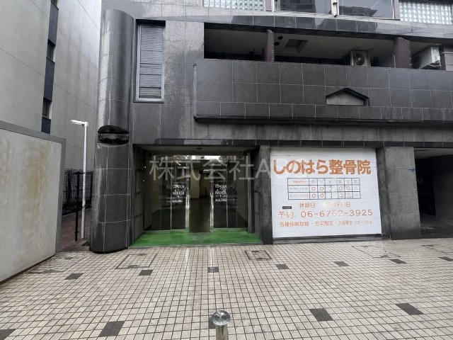 ハイマート上町のエントランス