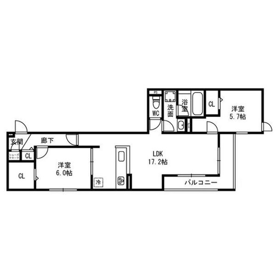 【間取り】 | D-residence西野