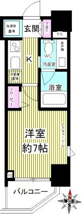 【間取り】 | ル・リオン大鳥居