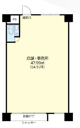 マンション代田橋の間取り