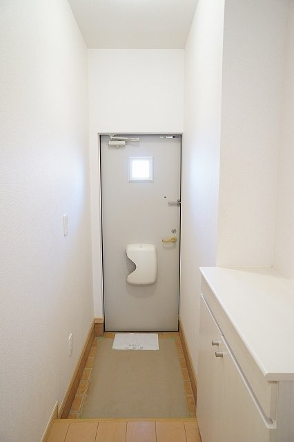 サンリットの玄関