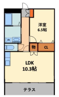 【間取り】 | シャルマン蘇我