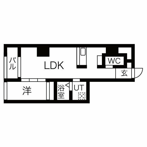 コスモ釣鐘町の間取り