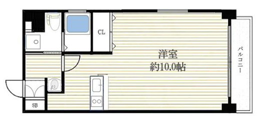 ディナスティ堺筋本町の間取り