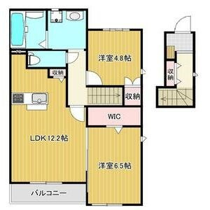 Reveur甲東Ⅰの間取り