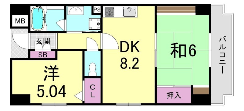 エミネスアークの間取り