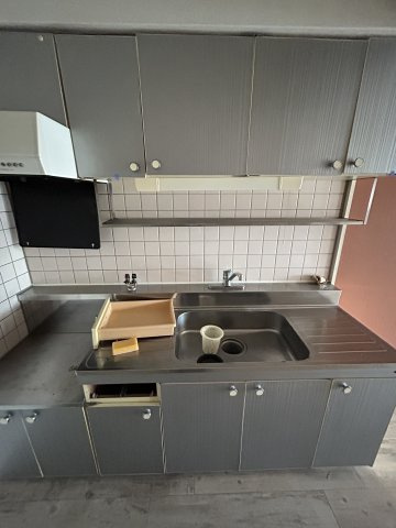 尼崎市南武庫之荘７丁目の賃貸マンションのキッチン|お料理しやすいキッチンです