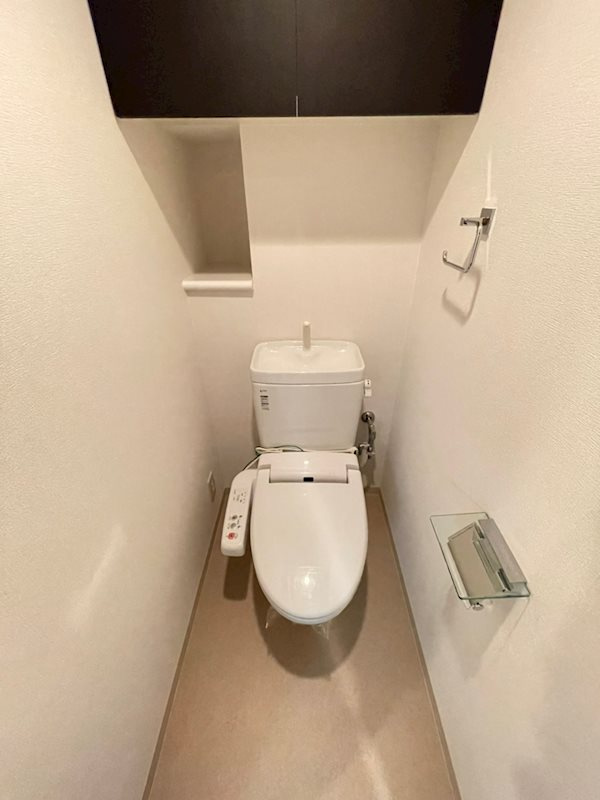 ビエラコート内久宝寺のトイレ|落ち着いたトイレです