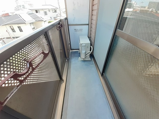 パピヨン青木のバルコニー