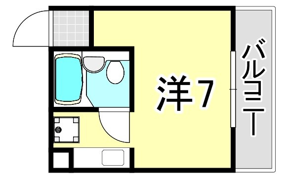 レジデンシア甲子園口（天道町）の間取り
