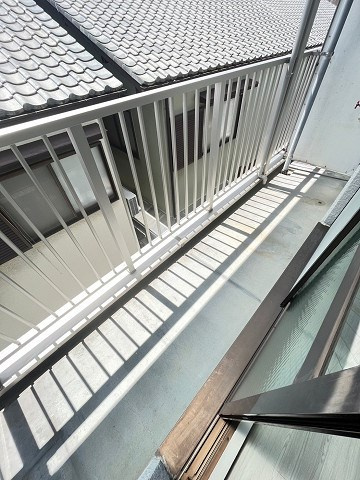 レジデンシア甲子園口（天道町）のバルコニー