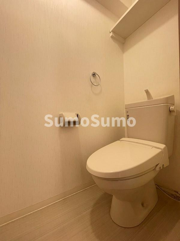 神戸市長田区北町１丁目の賃貸マンションのトイレ|清潔感のあるトイレです