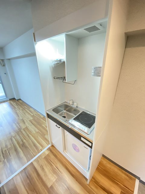 尼崎市名神町１丁目の賃貸マンションのキッチン