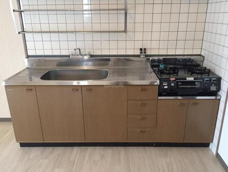 大阪市中央区玉造１丁目の賃貸マンションのキッチン