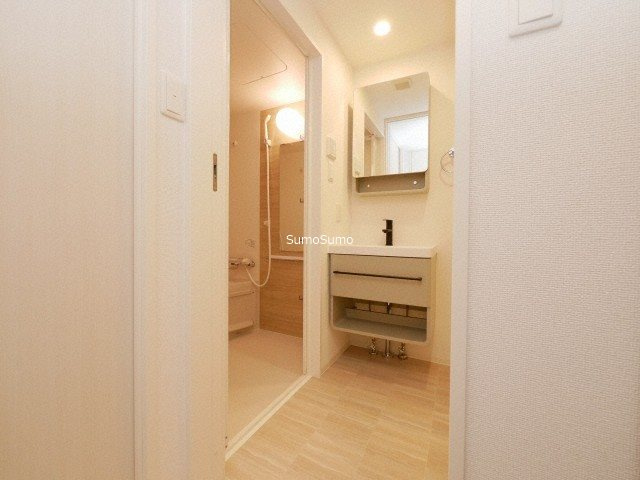 大阪市浪速区日本橋東１丁目の賃貸マンションの洗面所
