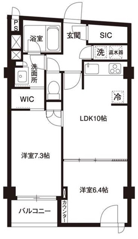 アーバンパーク代官山Ⅰ/Ⅱの間取り|間取り